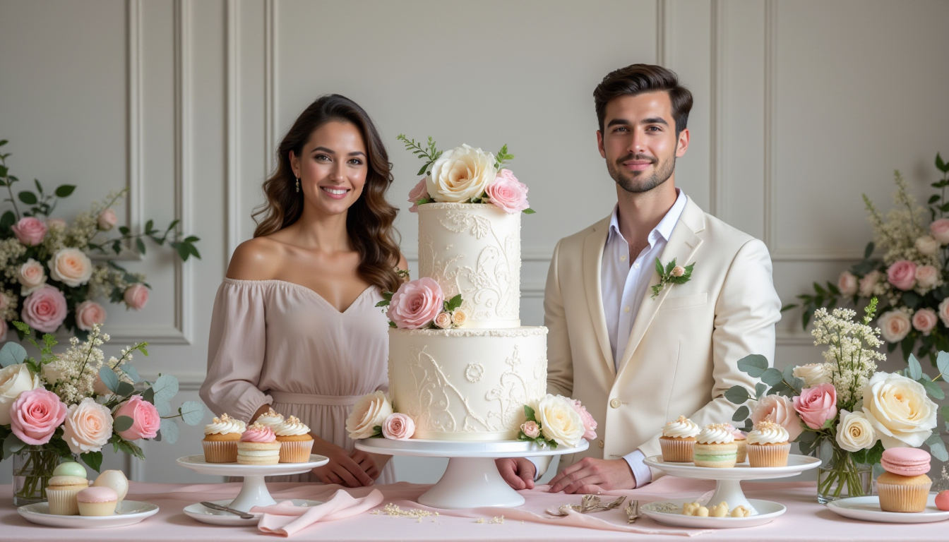 Gusturi Fine: Transformă Tortul de Nuntă în Artă